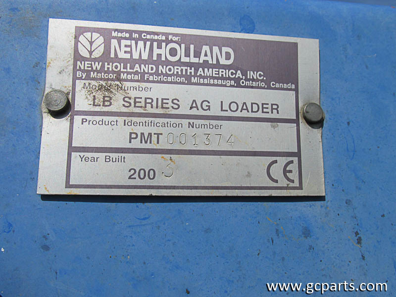 NEW HOLLAND 72LB LOADER ONLY